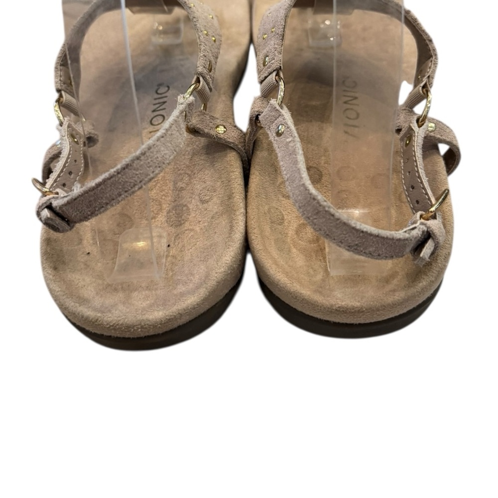 Vionic Margot Suede Gold Studs Adjustable Backstr… - image 5